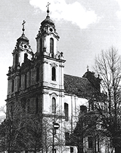 14 Vilnas Sv Katrinas baznica (Vilniaus Sv Kotrynos baznycia)1618 1741–1753 small