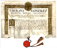 4 jezus biedribas generala tirsa gonsalesa 1693 vestule g k zibergam un m b risinai
