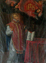 4. att. Nezināms mākslinieks. Svētais Ignacijs Lojola. Ozolaines baznīca. 18. gs.