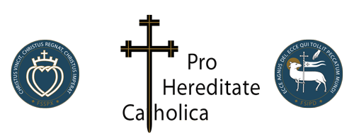 Pro Hereditate Catholica, click for home. 